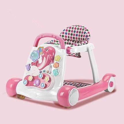 Anti-Rollover Multi-function Baby Walker with Music - Image 1