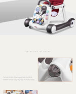 Anti-Rollover Multi-function Baby Walker with Music - MaviGadget