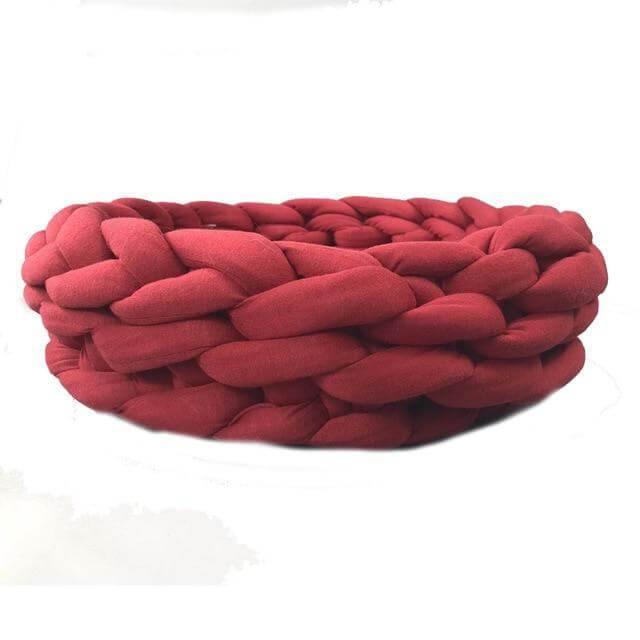 Handmade Knit Pet Bed - Image 3