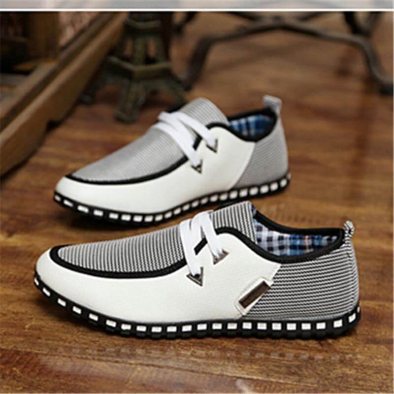 New Released Casual Lace-up Breathable Lace-up Men Shoes - MaviGadget