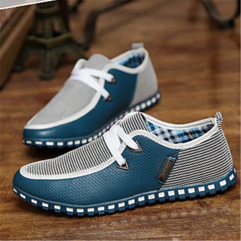 New Released Casual Lace-up Breathable Lace-up Men Shoes - MaviGadget