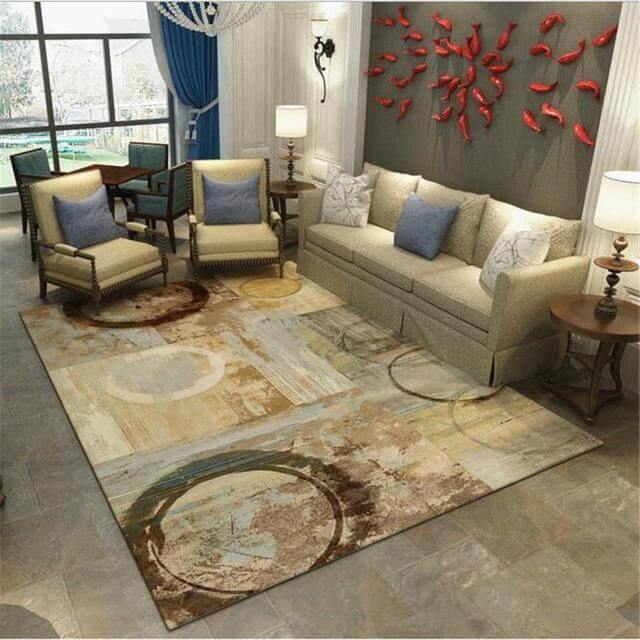 Creative Modern Pastoral Style Soft Carpet for Home - Image 3