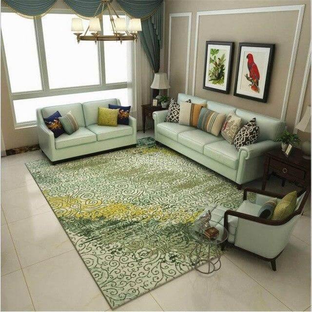 Creative Modern Pastoral Style Soft Carpet for Home