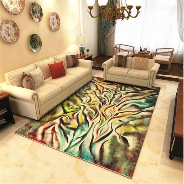 Creative Modern Pastoral Style Soft Carpet for Home - Image 15