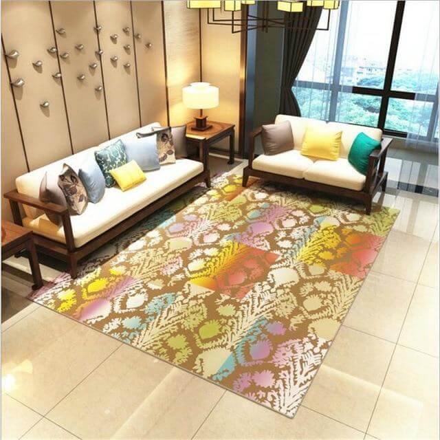 Creative Modern Pastoral Style Soft Carpet for Home