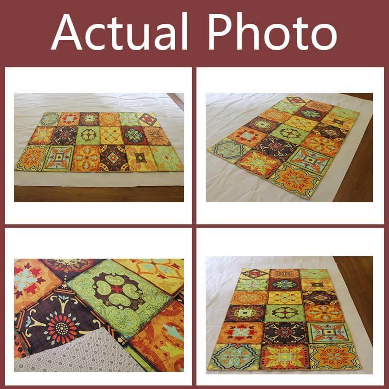 Creative Modern Pastoral Style Soft Carpet for Home - Image 9
