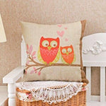 Bird Pattern Decorative Home Pillow Cases - MaviGadget