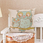 Bird Pattern Decorative Home Pillow Cases