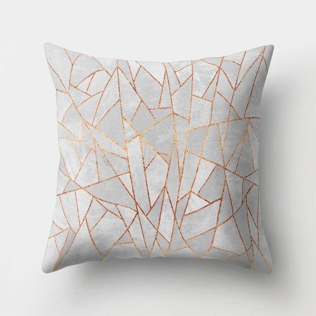 Square Decorative Geometric Striped Pillow Cases - Image 12