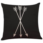 Geometrical Lovely Black and White Home Pillow Cases - MaviGadget