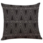 Geometrical Lovely Black and White Home Pillow Cases - MaviGadget