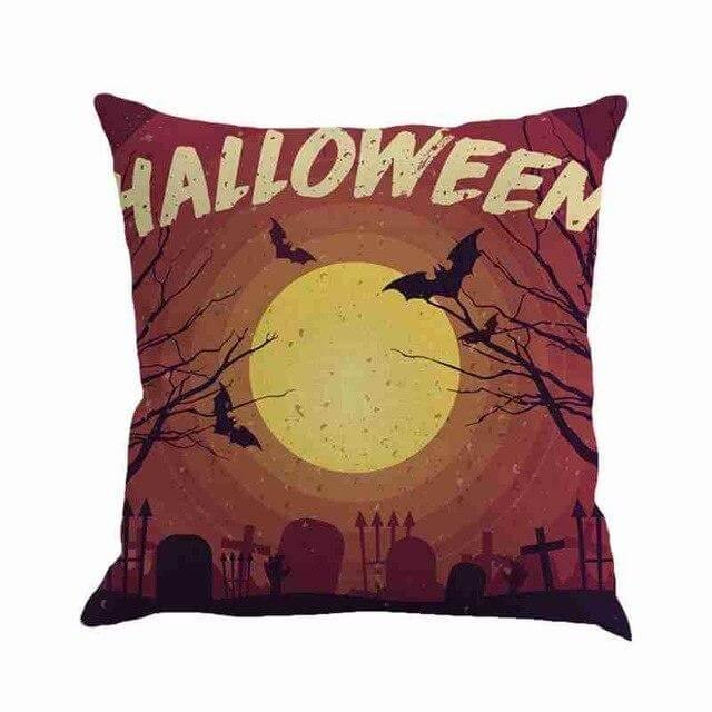 Scary House Halloween Pillow Cases - MaviGadget