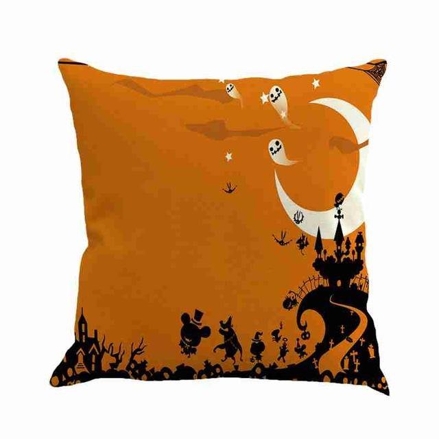 Scary House Halloween Pillow Cases - Image 2