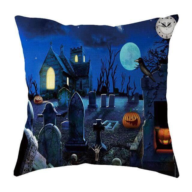 Decorative Scary Pumpkin Halloween Pillow Cases - Image 3