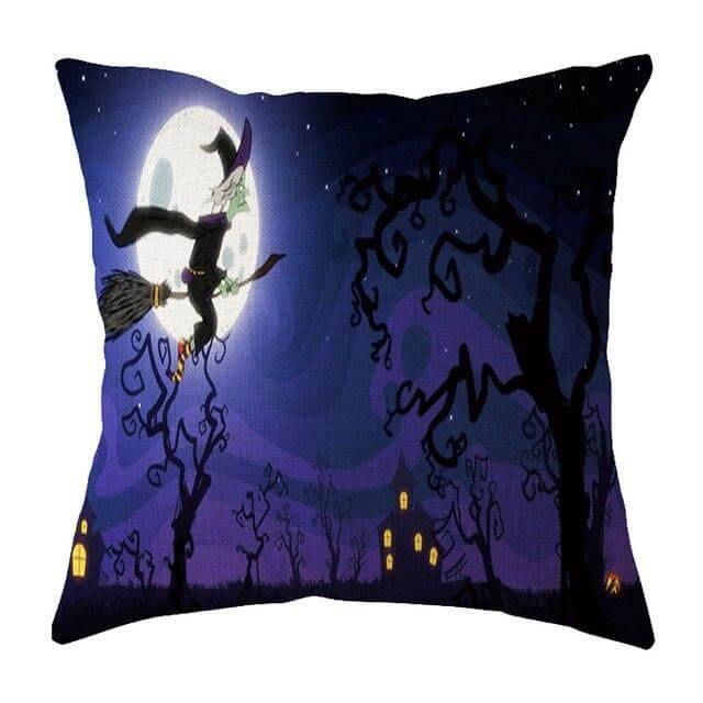 Decorative Scary Pumpkin Halloween Pillow Cases - Image 5