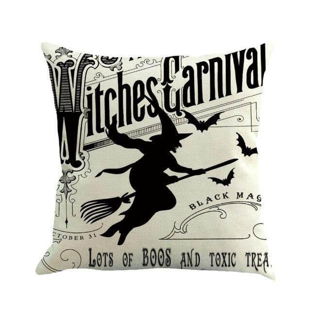 Soft Witch Halloween Pillow Cases - MaviGadget