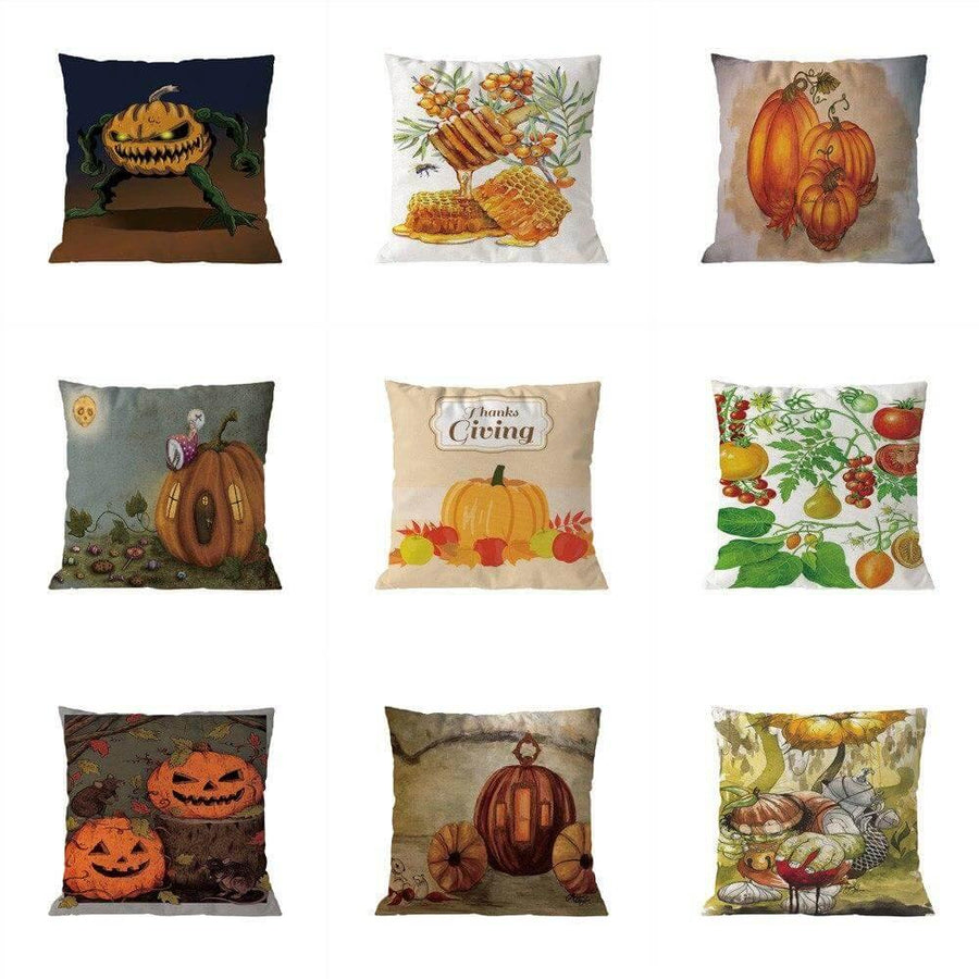 Cute Halloween Throw Pillow Cases - Image 0