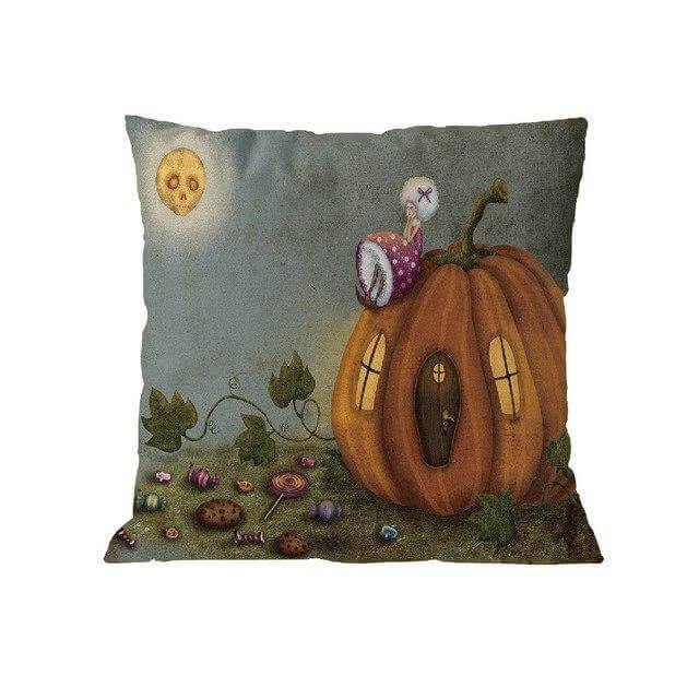 Cute Halloween Throw Pillow Cases - MaviGadget