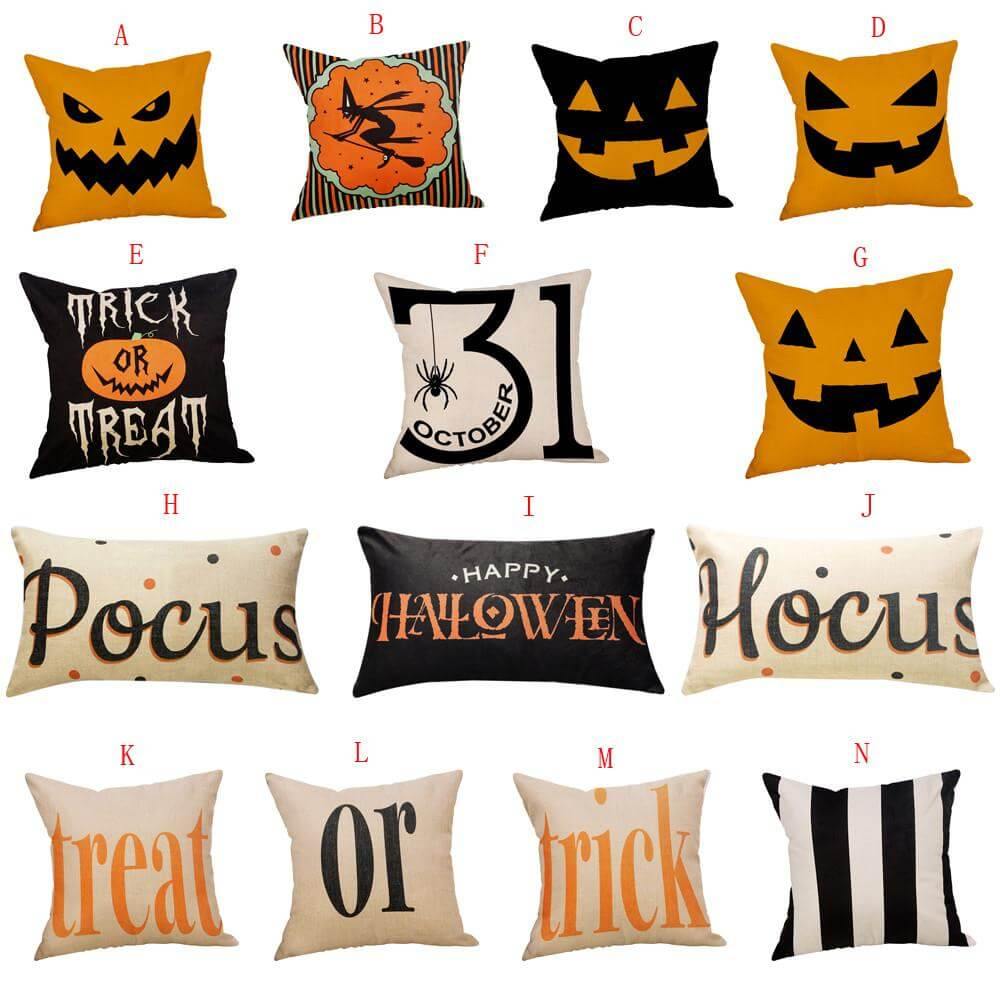 Scary Halloween Ghosts Pillow Cases - MaviGadget