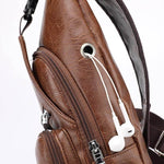 Men Leather Crossbody Bags