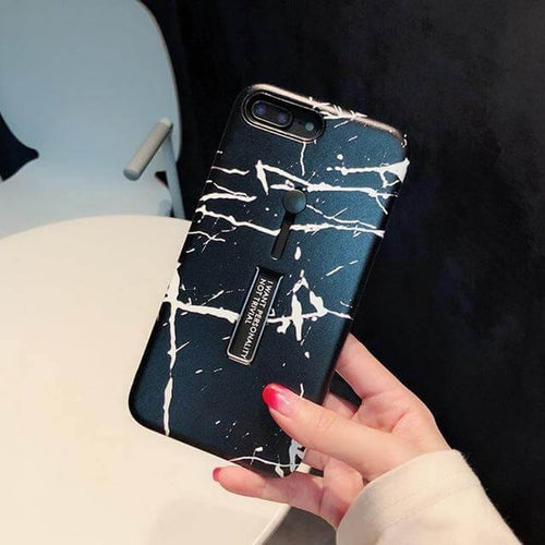 Marble Pattern Soft Silicon Iphone Case - Image 0