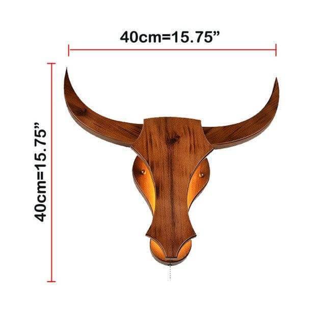Nordic Style Bull Head Creative Lamps - Image 2