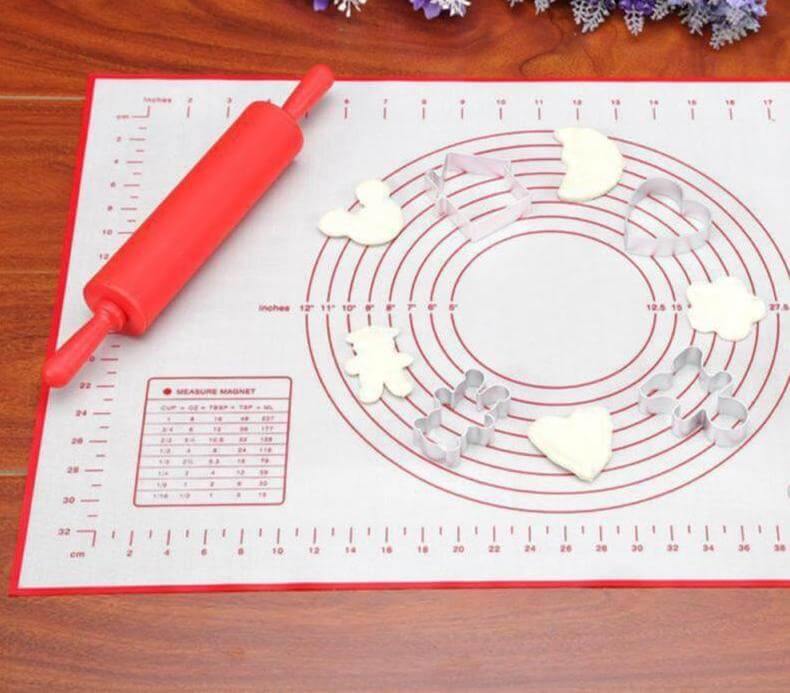 Silicone  Non-Stick Baking Pizza Mats - Image 3