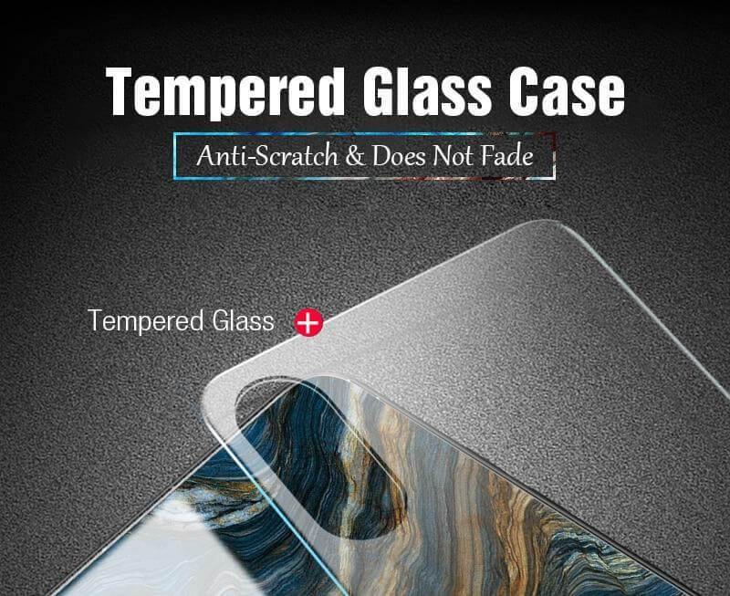 Luxury Marble Glass Agate Soft Edge Iphone Cases - MaviGadget