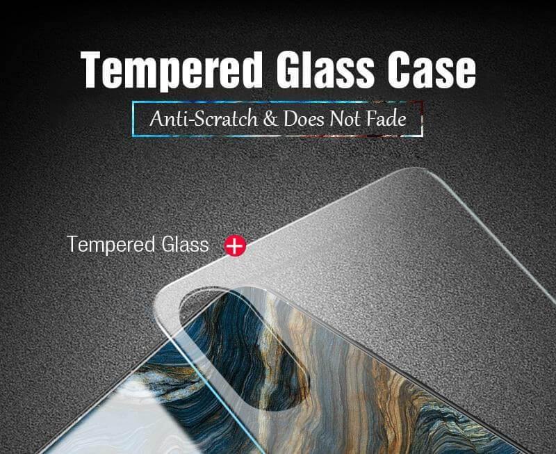 Luxury Marble Glass Agate Soft Edge Iphone Cases - Image 18