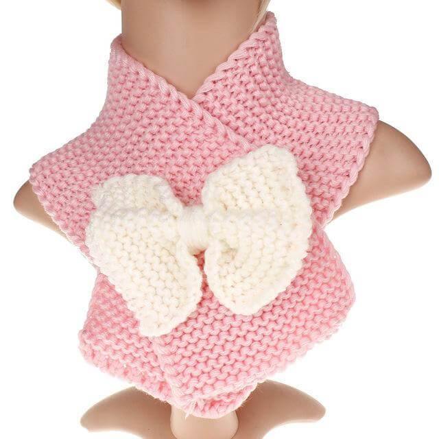 Cute Warm Crochet Scarf for Baby - Image 3