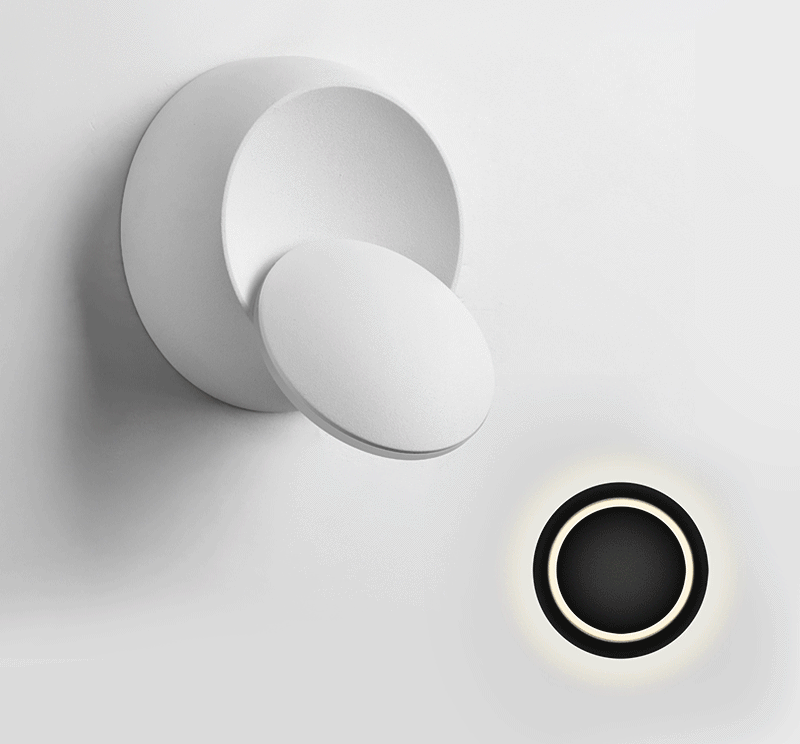 360 Creative Degree Adjustable Bedside Wall Lamp - Image 4