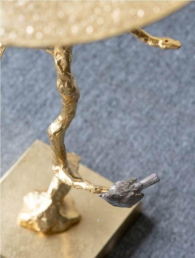 Aluminum Modern Tree Branches Coffee Side Table - Image 9