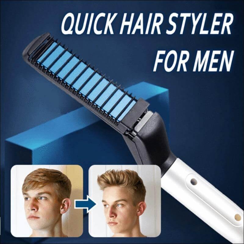 Professional All in One Ceramic Hair Styler for Men - Image 0