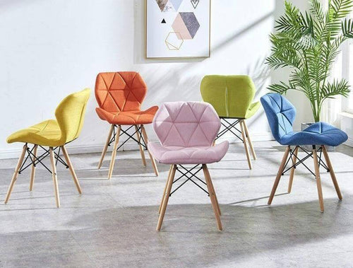 Modern Simple Colorful Home Chair - Image 0