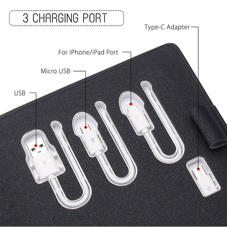 Multifunctional All in one Elegant USB Charging Gadget Notebook - Image 1