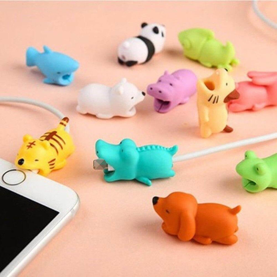Cartoon Animals USB Cable Protector - Image 0