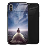 Luxury Space Silicone Glass Anti Slip Iphone Cases - MaviGadget