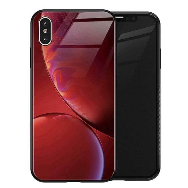 Luxury Space Silicone Glass Anti Slip Iphone Cases - Image 10