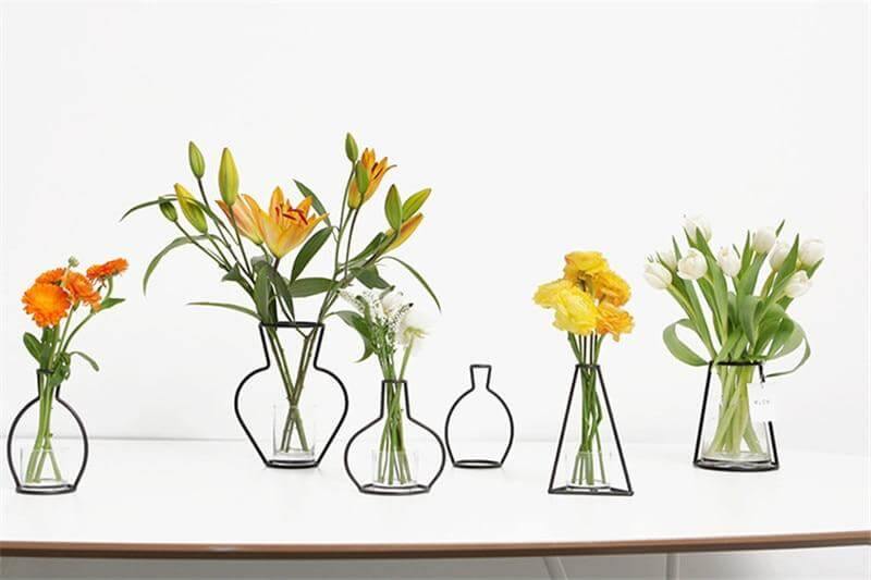 Creative Iron Flower Vase