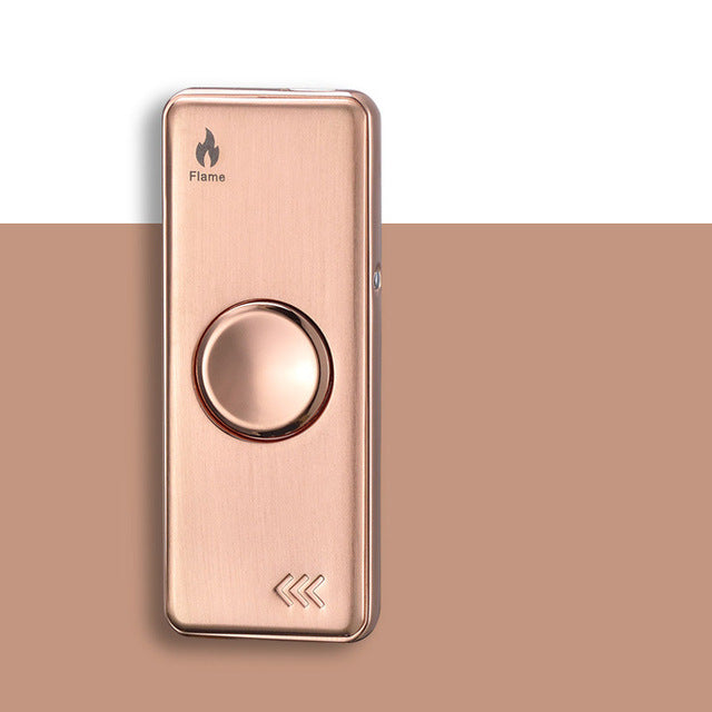 Windproof USB Lighter Fidget Spinner - Image 11