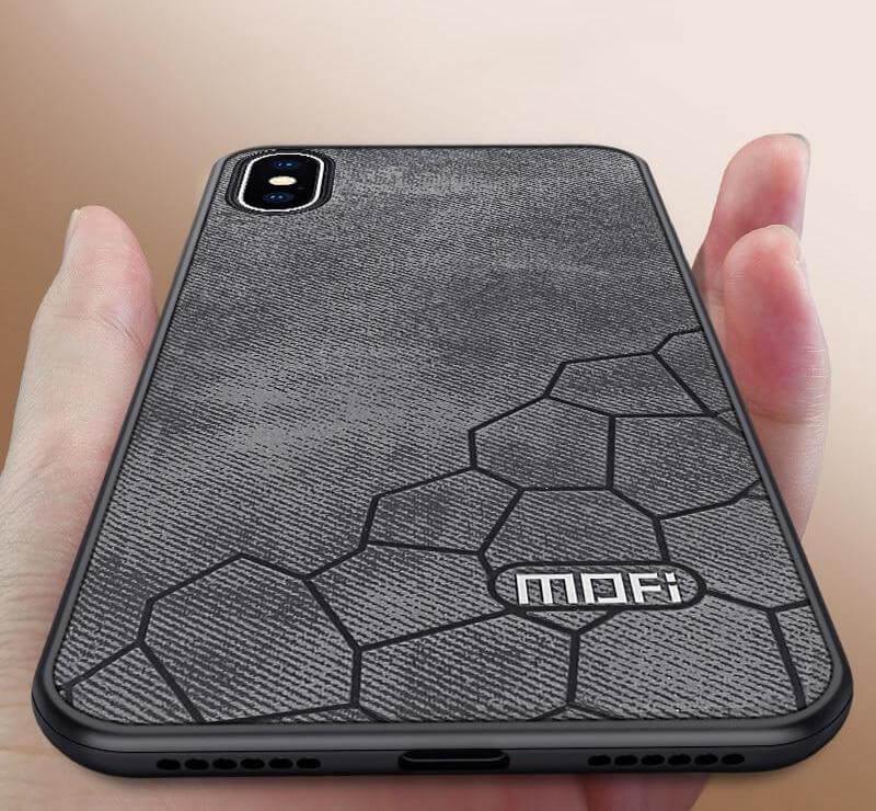 Luxury Fabric Hard Back Cover For iPhone Models - Image 0