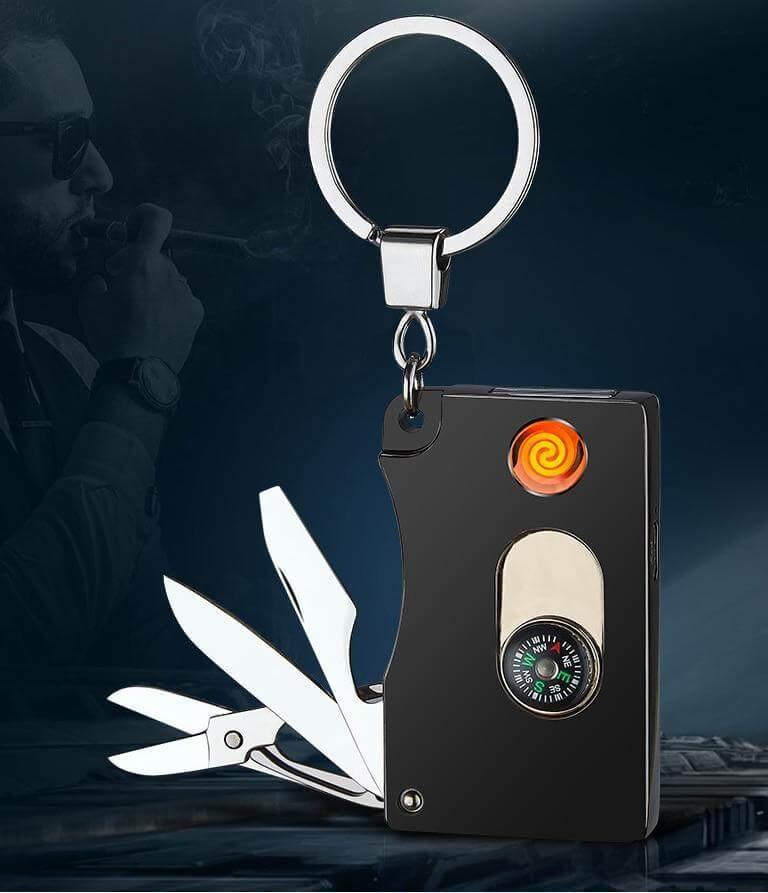 Flameless Windproof Multi-function Lighter - Image 3