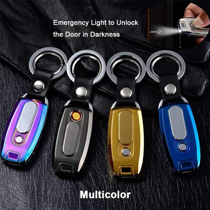 USB Rechargeable Windproof Plasma Flameless Electronic Lighter - Image 5