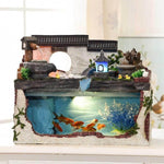 Tropical Fish Aquarium with Fountain - MaviGadget