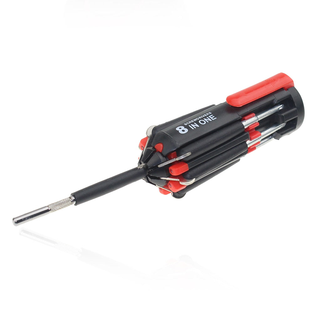 8in1 LED Foldable Screwdriver Set