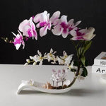 Artificial Butterfly Orchid Flowers Set - MaviGadget