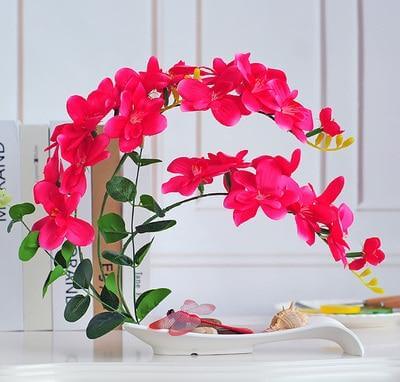 Artificial Butterfly Orchid Flowers Set - Image 8