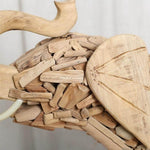 Creative Handmade Asian Style Wooden Elephant - MaviGadget