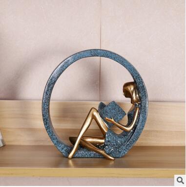 Creative European Miniature Modern Girl Figurines - Image 8