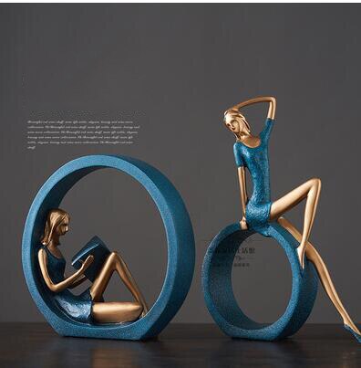 Creative European Miniature Modern Girl Figurines - Image 15